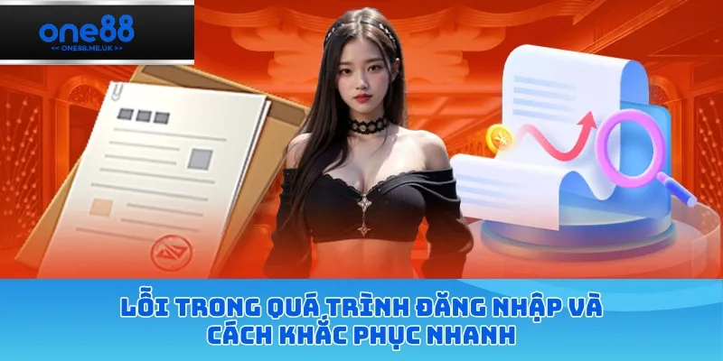 Lỗi trong quá trình đăng nhập và cách khắc phục nhanh
